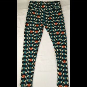 Trendy Multicolored LuLaRoe Leggings Sz: TC